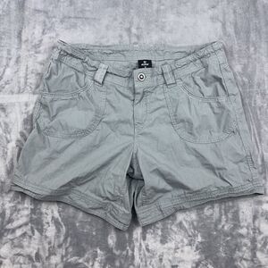 Kuhl Kontra Shorts Womens Size 10 Gray Nylon Blend Hiking Outdoor Gorpcore